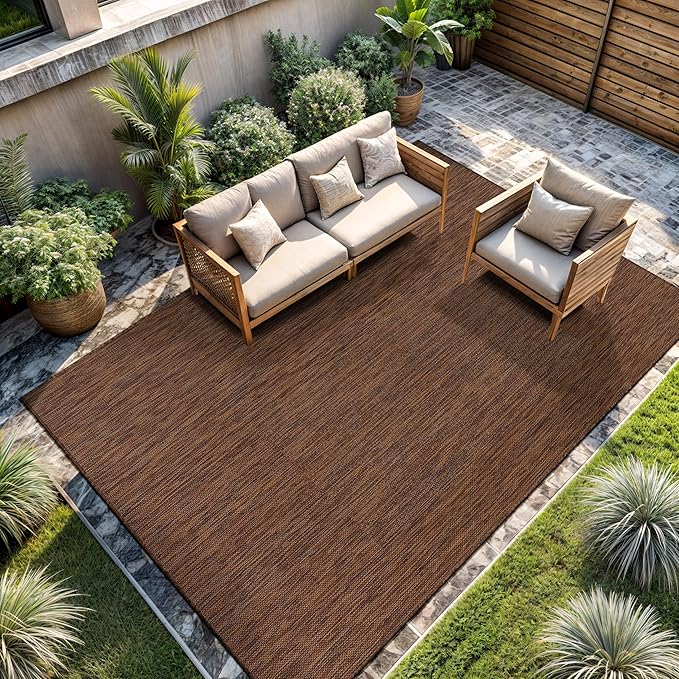 CAMILSON Outdoor Rug 8x10 Modern Area Rugs by CAMILSONIndoorOutdoorAreaRugs
