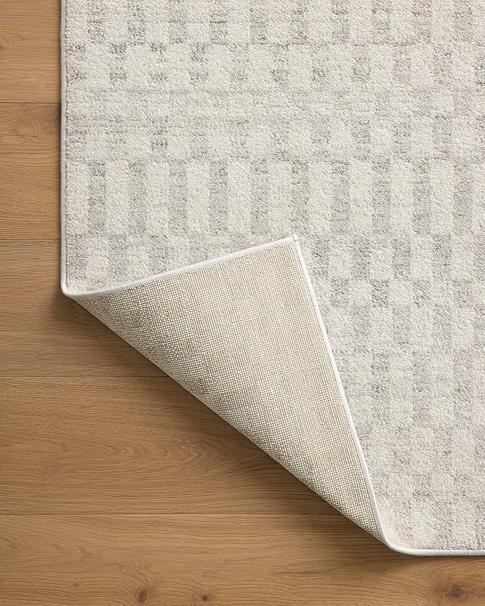 Loloi Kamala Collection KAM-05 Ivory/Grey 4'-0" x 6'-0" Accent Rug - Image 7