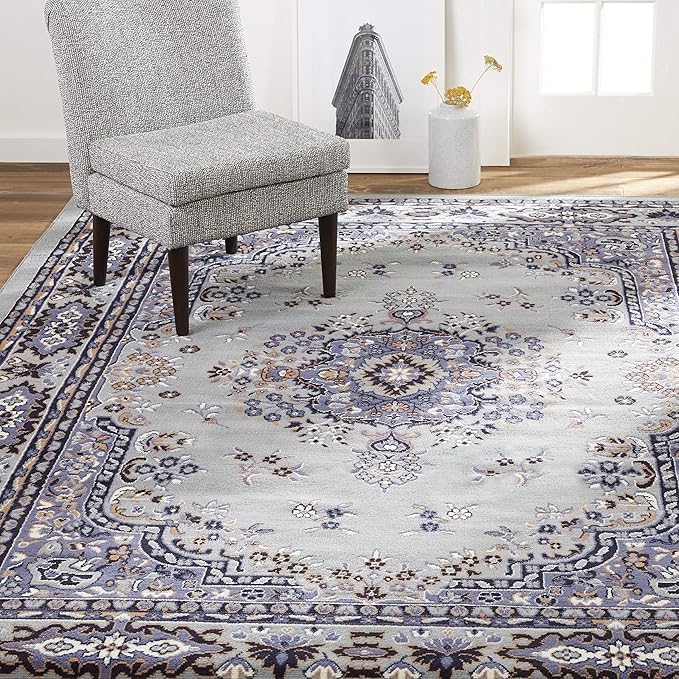 Home Dynamix Premium Sakarya Traditional Medallion Border Area Rug by Home+Dynamix