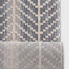 Well Woven Custom Size Hallway & Stair Runner- Harlow Rhodes Grey 31 Inches - Image 4