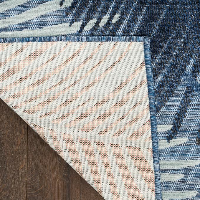 Nourison Home Suncoast Denim 4' x 6' Area Rug - Image 8