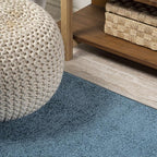 Eyely UES100H-210 Supersoft Haze Solid Low-Pile Indoor Runner Rug - Image 4
