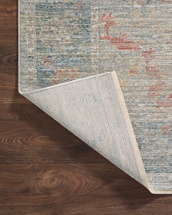 Loloi Magnolia Home by Joanna Gaines Millie Collection MIE-04 Slate/Multi - Image 7