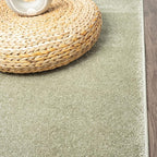 JONATHAN Y Haze Solid Low-Pile Green Indoor Area Rug 4x6, Minimalist, - Image 11