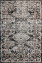Loloi Amber Lewis Josie Collection JOS-04 Ink/Earth 2'-3" x 3'-9", .13" Pile - Image 4