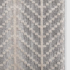 Well Woven Custom Size Hallway & Stair Runner- Harlow Rhodes Taupe 31 Inches - Image 3