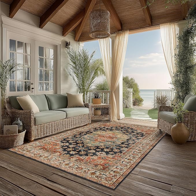Area Rug Non Slip Machine Washable Ultra Soft Living - Image 6