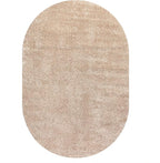 Eyely UES100G-5OV Supersoft Haze Solid Low-Pile Indoor Area Rug, Minimalist - Image 3