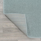 Eyely UES100S-212 Supersoft Haze Solid Low-Pile Indoor Runner Rug, Minimalist - Image 6
