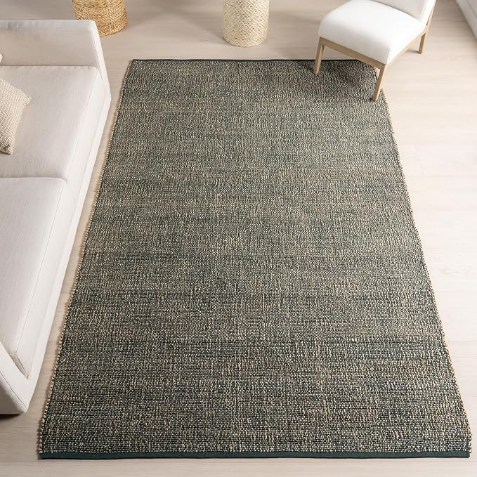 Nuloom Elfriede Handmade, Jute & Cotton, Textured and Earthy, High Traffic by nuLOOM