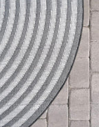 Unique Loom Sabrina Soto Outdoor Collection Geometric, Carved Area Rug - Image 9