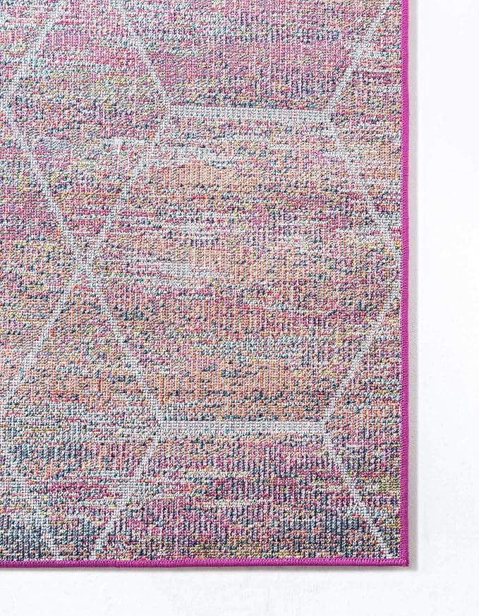 Unique Loom Trellis Frieze Collection Area Rug - Image 10