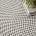 Nourison Home Courtyard Ivory Charcoal 5' x 7' Area Rug - Image 4