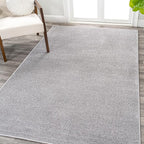 Eyely UES100K-4 Supersoft Haze Solid Low-Pile Indoor Area Rug by eyely