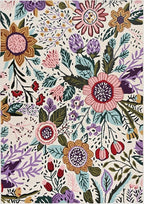 Hand-Tufted Floral Area Rug by RestorationandRenovation