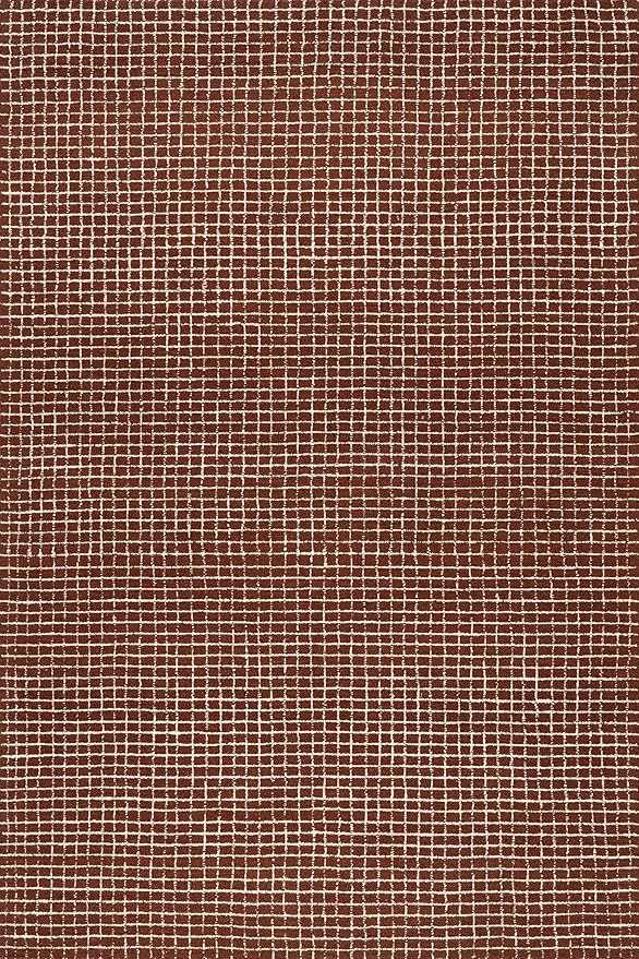 Rugs USA 7'6" x 9'6" Melrose Checked Wool Indoor Area Rug, Contemporary - Image 3