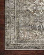 Loloi Layla Collection LAY-13 Antique/Moss 2'-6" x 12'-0" .13" Thick Runner Rug - Image 10