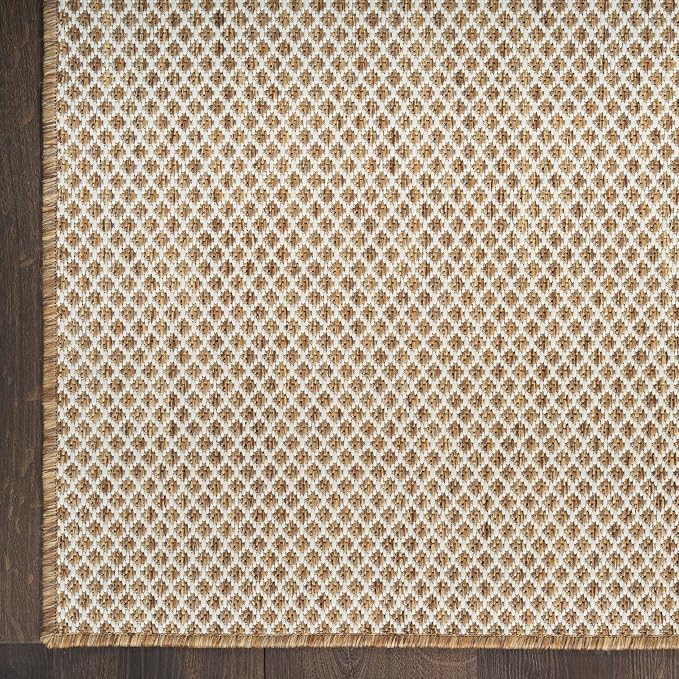 Nourison Home Courtyard Jute Ivory 2'2" x 8' Area Rug - Image 4