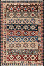 Dash & Albert Balsam Kilim Multi Machine Washable Rug, 9.5 X 13.5 Feet by DashAlbert