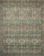 Loloi Magnolia Home by Joanna Gaines Sinclair Collection SIN-03 Turquoise/Multi - Image 5