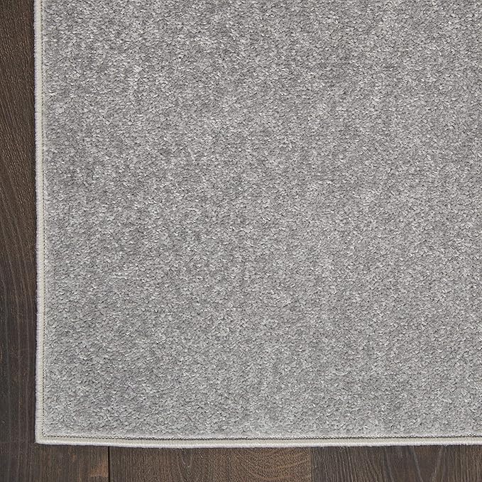 Nourison Home Nourison Essentials Silver Grey 8' x 10' Area Rug - Image 6