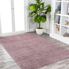 Eyely UES100R-3 Supersoft Haze Solid Low-Pile Indoor Area Rug - Image 6