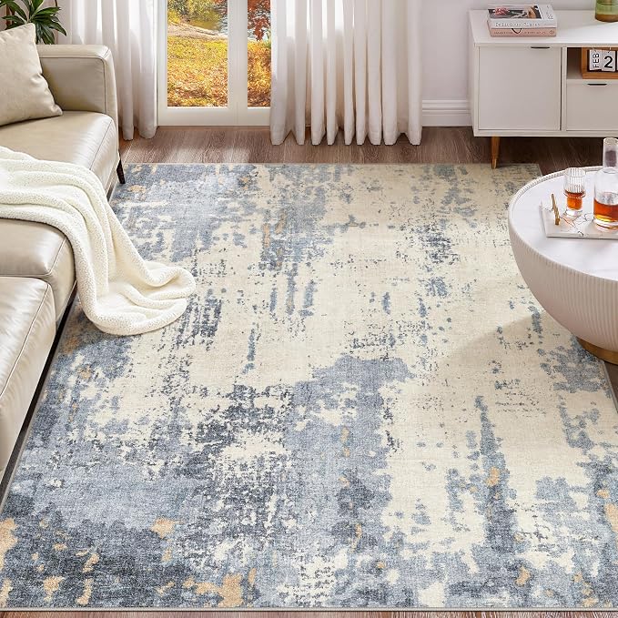 7x9 Area Rug Living Room Rugs by UERMEI