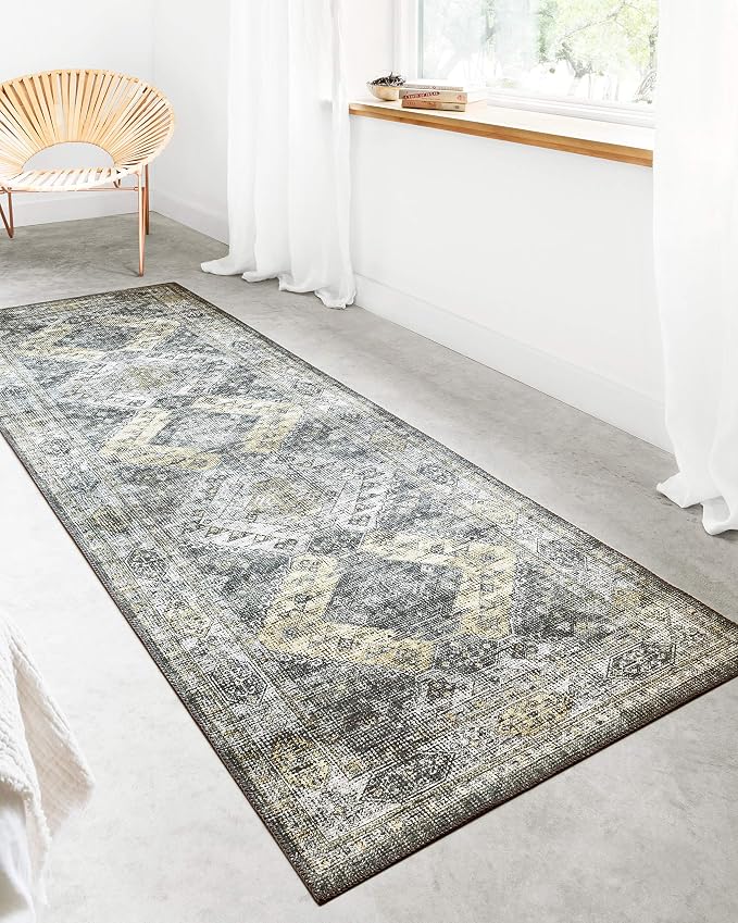 Loloi Skye Collection SKY-09 Graphite/Silver 9'-0" x 12'-0" Area Rug - Image 4
