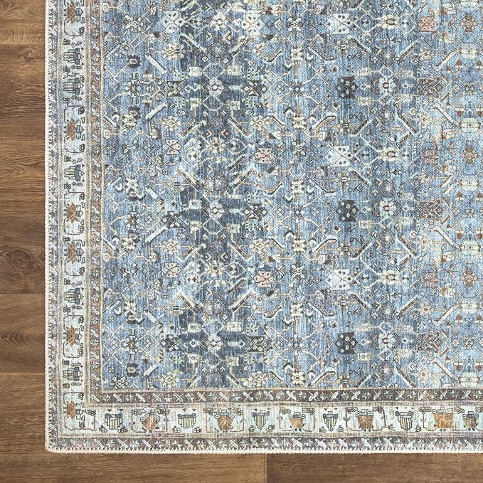 Bloom Rugs Washable Non-Slip 6' x 9' Rug - Image 6