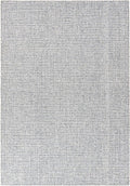 Hand-Tufted 100% Wool Pile Area Rug – Geometric Textured Grid Check Pattern – by RestorationandRenovation