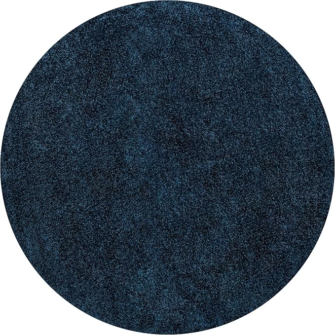 Eyely UES100C-6R Supersoft Haze Solid Low-Pile Indoor Area Rug, Minimalist - Image 2