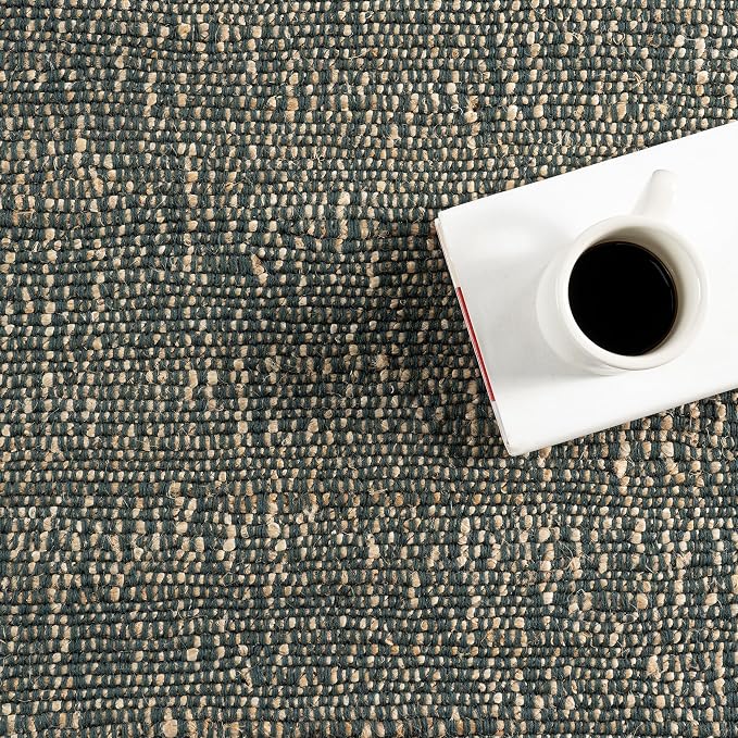 Nuloom Elfriede Handmade, Jute & Cotton, Textured and Earthy, High Traffic - Image 6