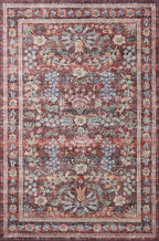 Loloi Rifle Paper Co. Maison Collection MAO-06 Red 2'-6" x 9'-6", .19" Pile - Image 3