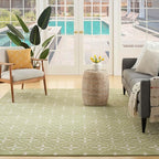 Nourison Home Nourison Essentials Green Ivory 8' x 10' Area Rug - Image 3