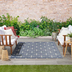 Nourison Home Nourison Essentials Blue Ivory 4' x 6' Area Rug - Image 4