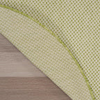 Nourison Home Courtyard Ivory Green 4' x Round Area Rug - Image 10