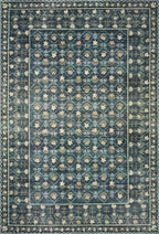 Loloi Rifle Paper Co. Eden Collection EDE-03 Lattice Indigo 8'-6" x 11'-6" Area - Image 4