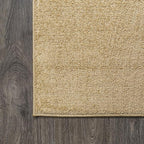 JONATHAN Y Haze Solid Low-Pile Mustard Indoor Area Rug 12x15, Minimalist - Image 6