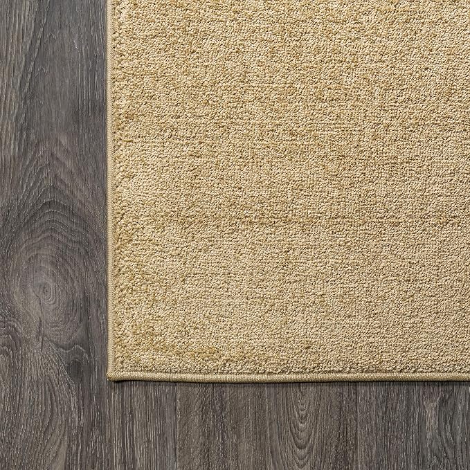 JONATHAN Y Haze Solid Low-Pile Mustard Indoor Area Rug 12x15, Minimalist - Image 6