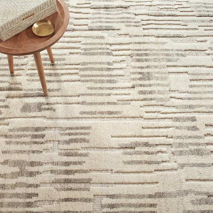 Dash & Albert Hicks Natural Hand Knotted Wool Rug, Runner-2.5 X 8 Feet - Image 2