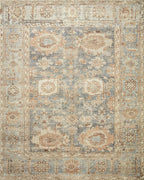 Loloi Margot Collection MAT-03 Ocean/Spice 2'-3" x 3'-9" Accent Rug feat. - Image 2