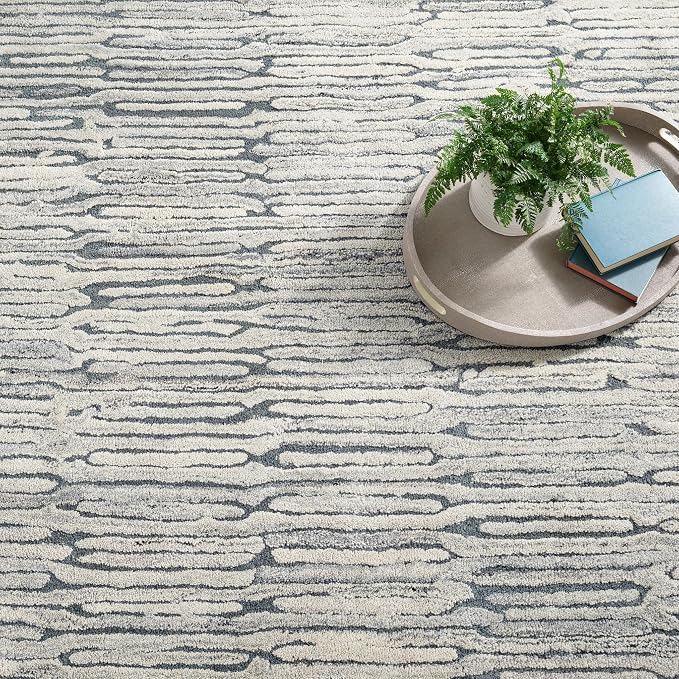 Dash and Albert Malone Everglade Hand Tufted Wool Rug, 5 X 8 Feet - Image 3