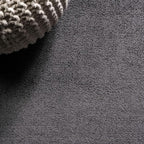 JONATHAN Y Haze Solid Low-Pile Black Indoor Area Rug 10x14, Minimalist - Image 10