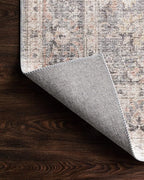 Loloi Skye Collection SKY-01 Grey/Apricot 7' x 9' Oval Area Rug - Image 8