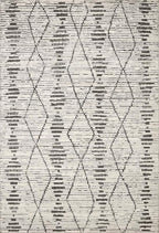 Loloi Kamala Collection KAM-02 Charcoal/Dove 7'-10" x 10' Area Rug - Image 3