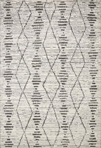 Loloi Kamala Collection KAM-02 Charcoal/Dove 9'-2" x 13' Area Rug - Image 3
