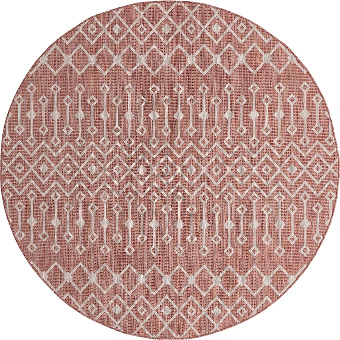 Unique Loom Outdoor Trellis Collection Area Rug - Image 2