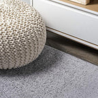 JONATHAN Y Haze Solid Low-Pile Gray Runner Rug 2x8, Minimalist, Easy-Cleaning - Image 4