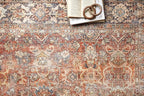 Loloi Layla Collection LAY-02 Spice/Marine 5'-0" x 7'-6" .13" Thick Area Rug - Image 5