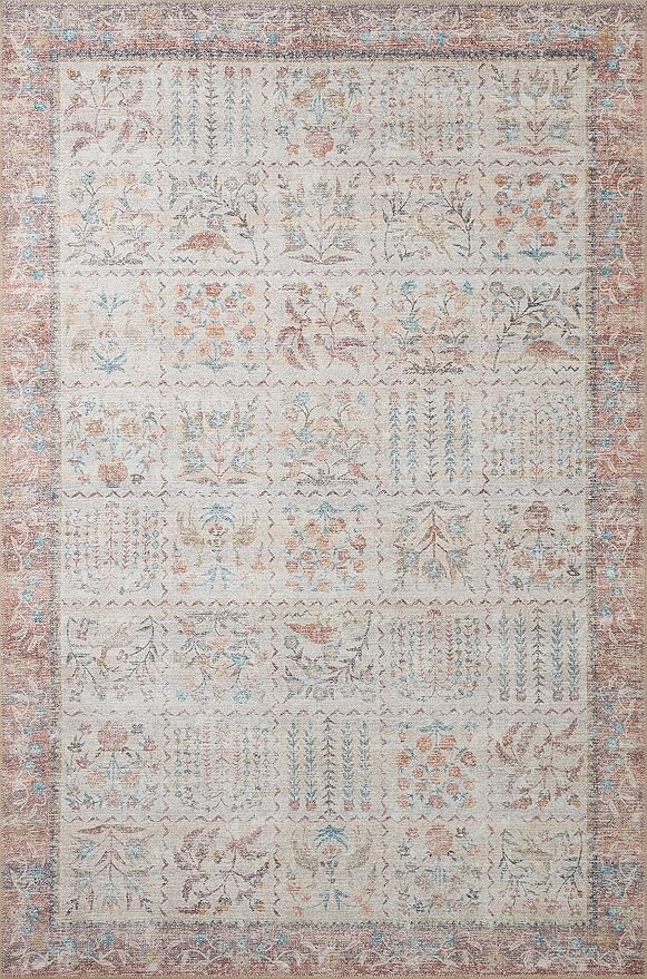 Loloi Rifle Paper Co. Maison Collection MAO-08 Cream 3'-0" x 3'-0" Round - Image 3